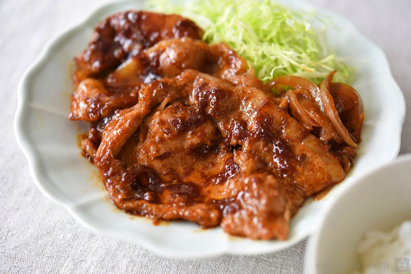 豚の生姜焼きのレシピ/作り方：白ごはん.com